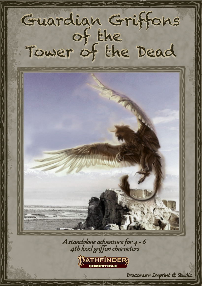 Guardian Griffons of the Tower of the Dead - front cover